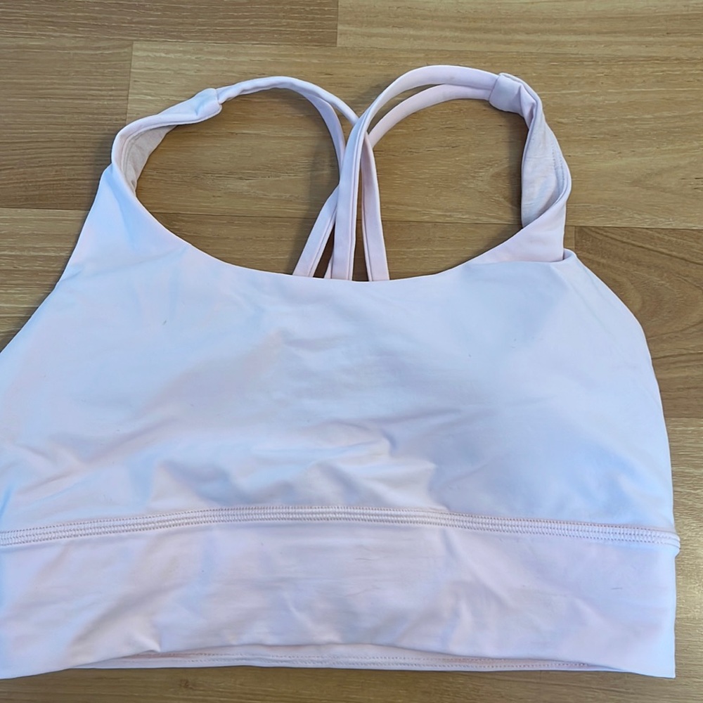 LULULEMON ENERGY BRA LONG LINE SZ 6